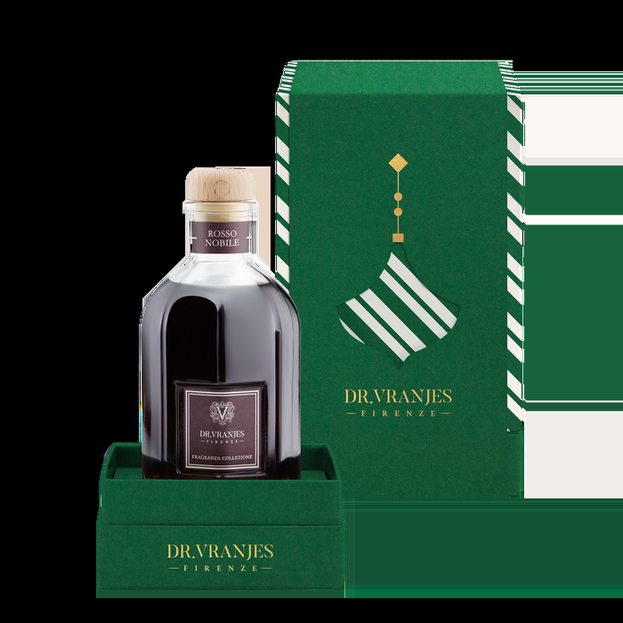 gift box diffusore 250ml rosso nobile GFTOX16MLGRE1 GIFT BOX 250 ROSSO NOBIL DR.Vranjes 