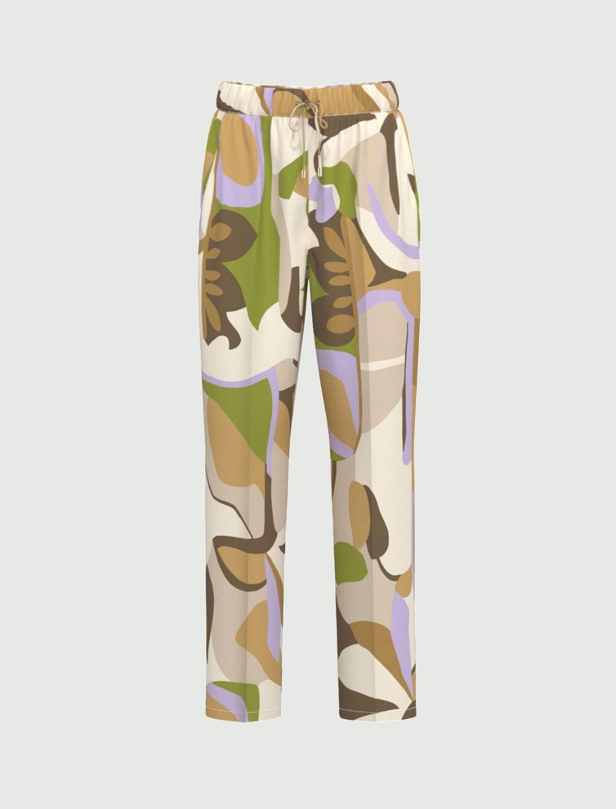 jogger in twill EMMOSSO 001 EMME MARELLA 