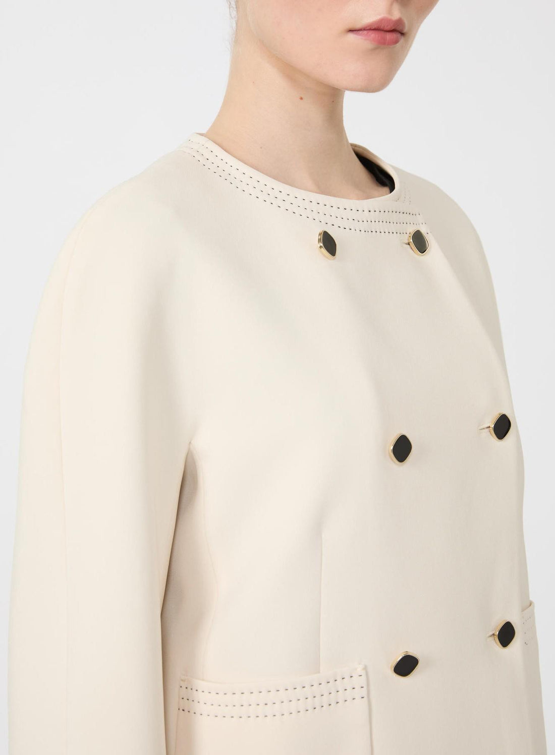 giacca corta doppiopetto MSTOMBROSA 060 MAXMARA STUDIO 