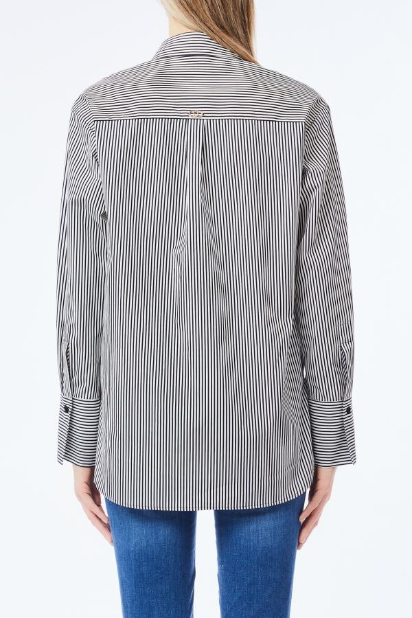 camicia a righe sottili UF5242T9814 A3571 LIU JO DENIM 