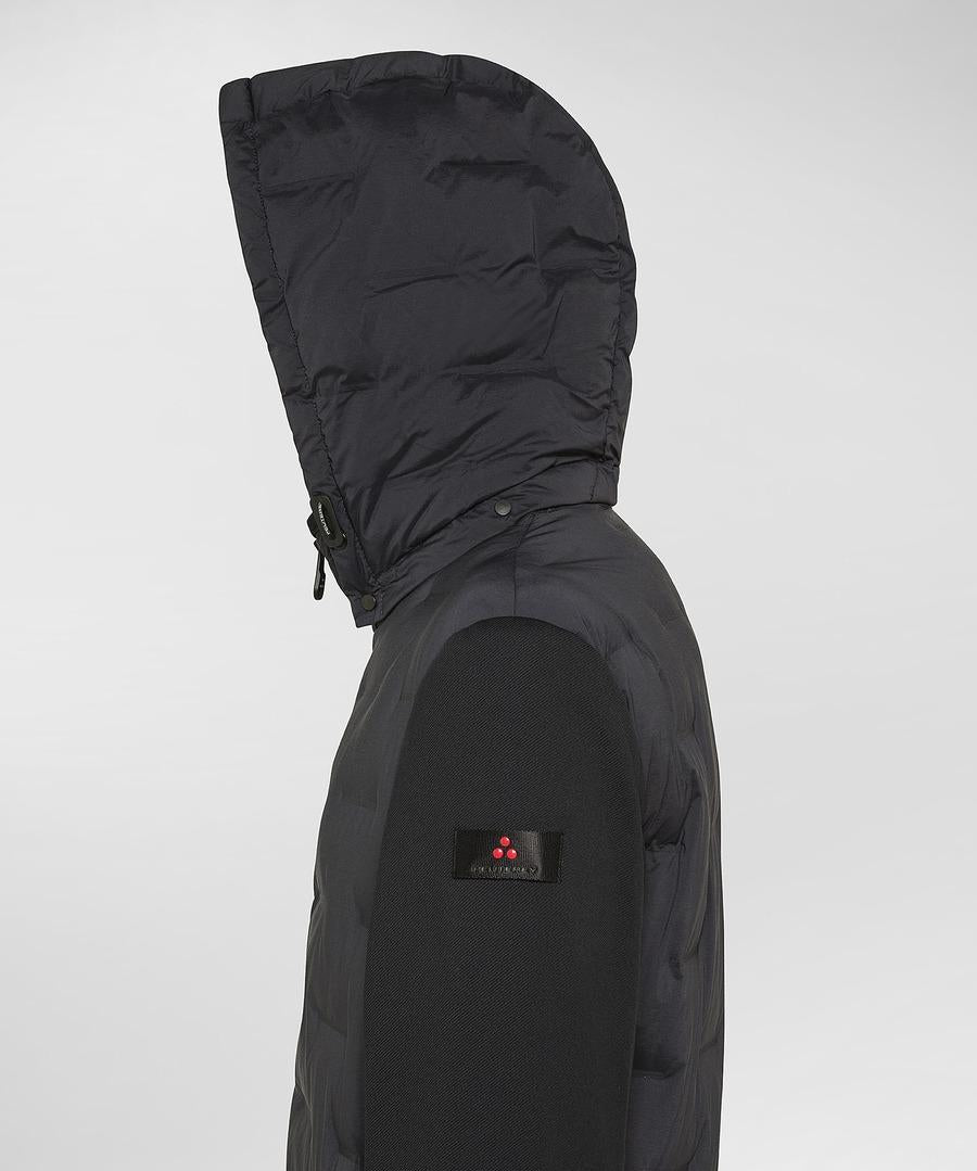 giubbino in tessuto bimateriale HOLZER SJN BMAT 215NR PeUTEREY 