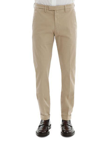 pantalone in raso elasticizzato BG03 325127 00103 BRIGLIA 
