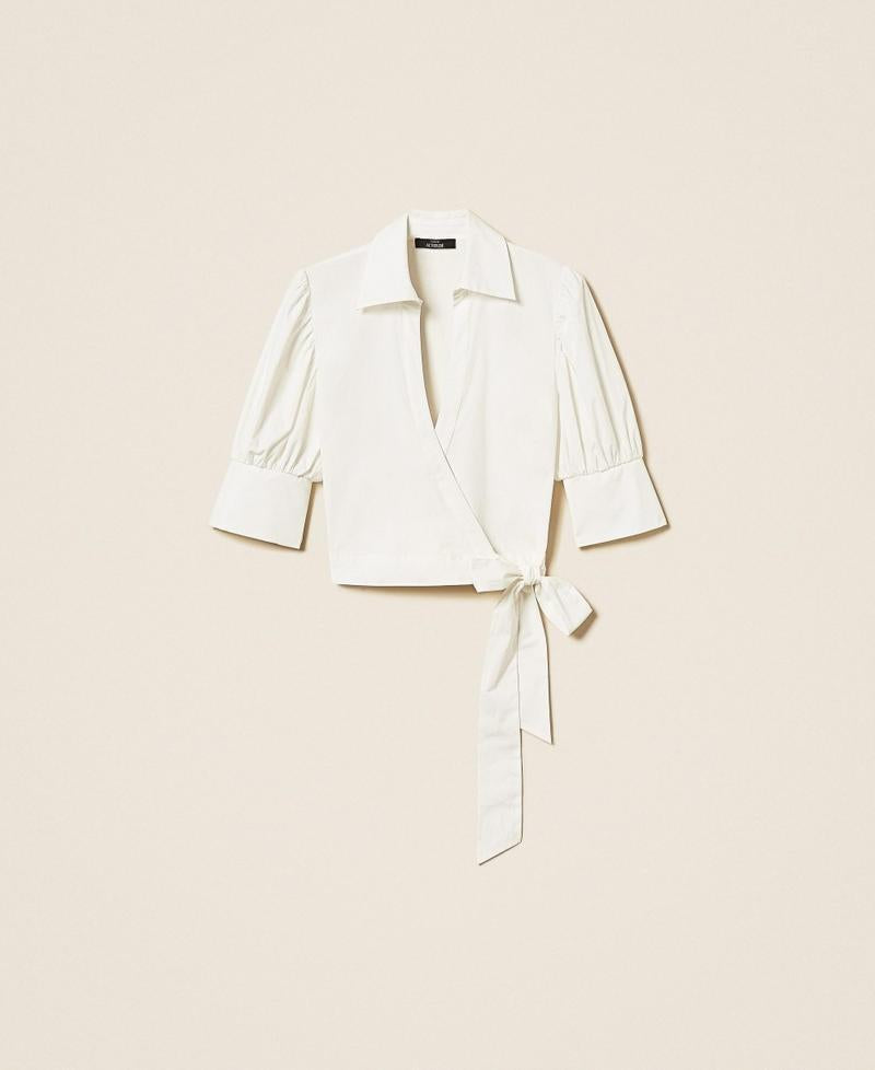 camicia a portafoglio 261AT2021 00526 TWINSET ACTITUDE 