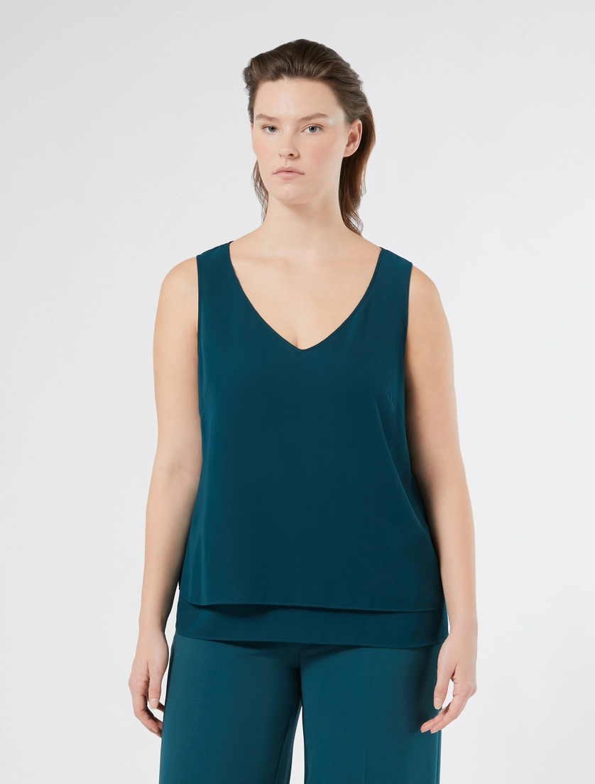 top in crepe georgette GENNY 009 MARINA RINALDI 