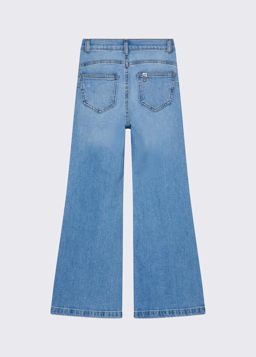jeans flare in denim GA6067D5042 77564 LIU JO JUNIOR 