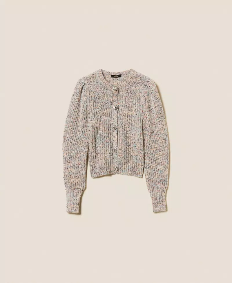 cardigan multicolor 252AP3060 12702 TWINSET ACTITUDE 