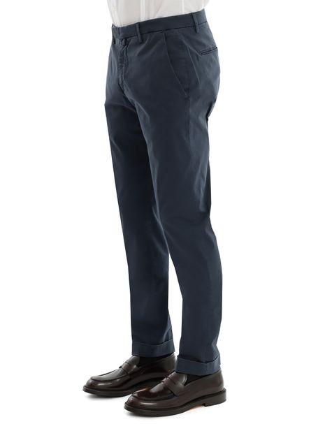 pantalone in raso elasticizzato BG03 325127 00011 BRIGLIA 