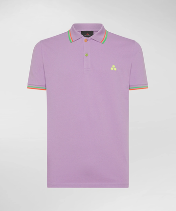polo con contrasti fluo NEW SELANDIA STR 042 PeUTEREY 