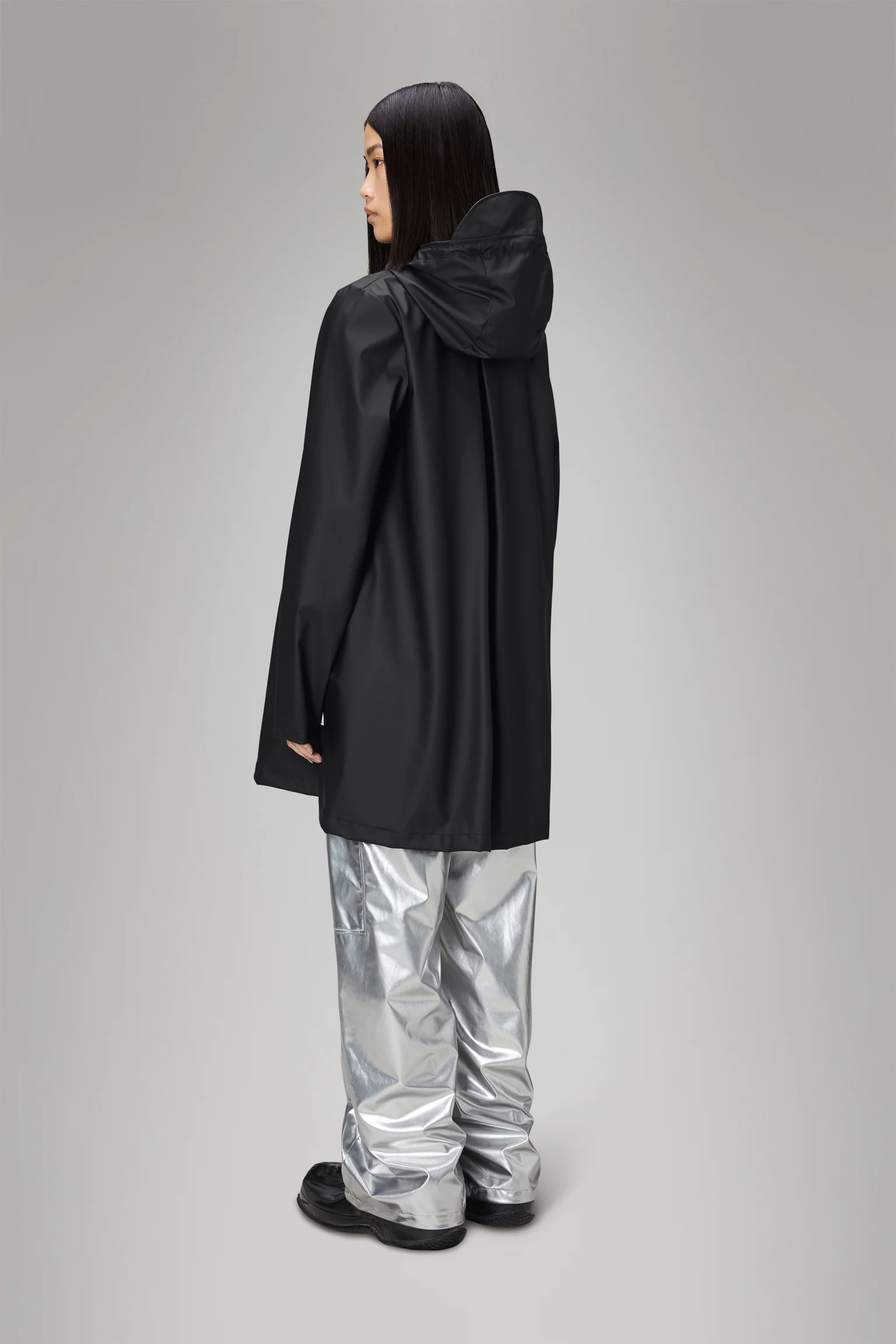 a-line-jacket 18050 BLACK RAINS 