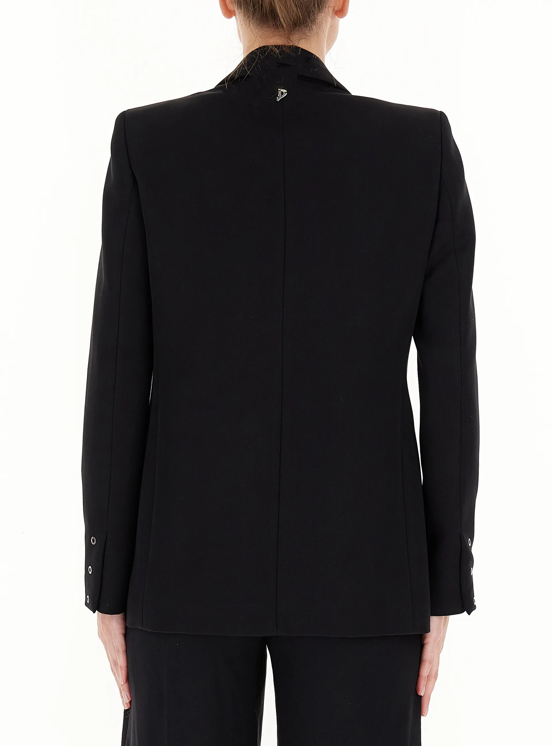 blazer monopetto con borchie DJ524 OS0105D XXXW 999 DONDUP 