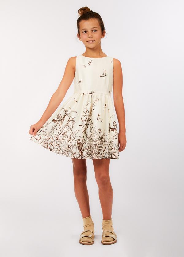 abito corto a fantasia GA6129T0987 L9021 LIU JO JUNIOR 