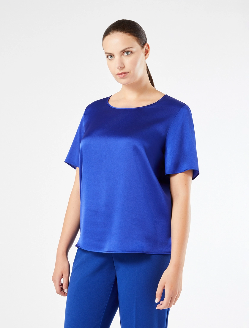 blusa con apertura a goccia BAZAR 003 PERSONA BY MARINA RINALDI 
