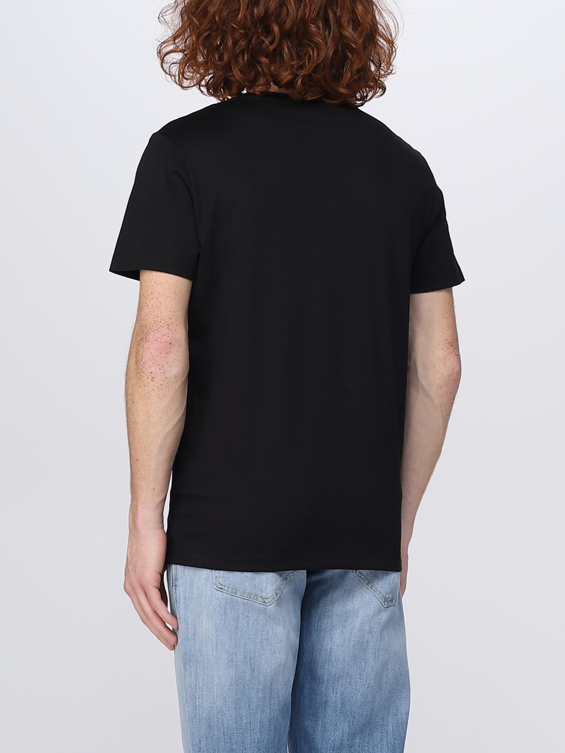 t-shirt logo in tono US198JF0271UDU6 999 DONDUP 