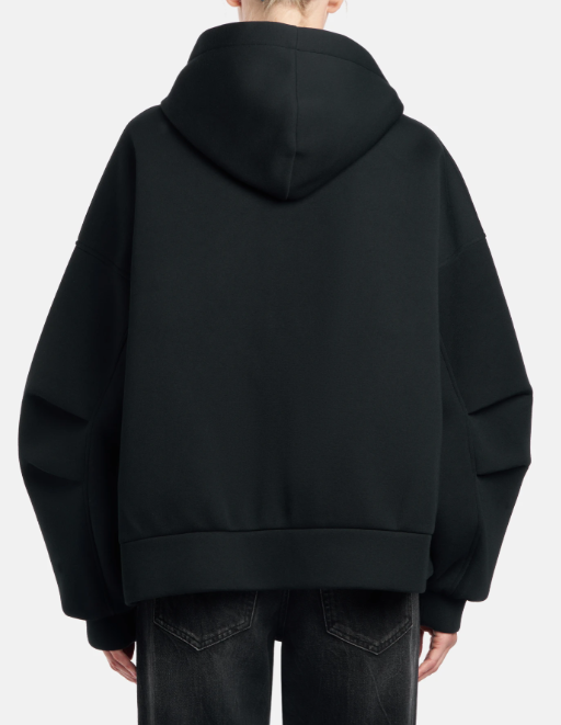felpa over full zip e cappuccio F511KF0250DXXX999 DONDUP