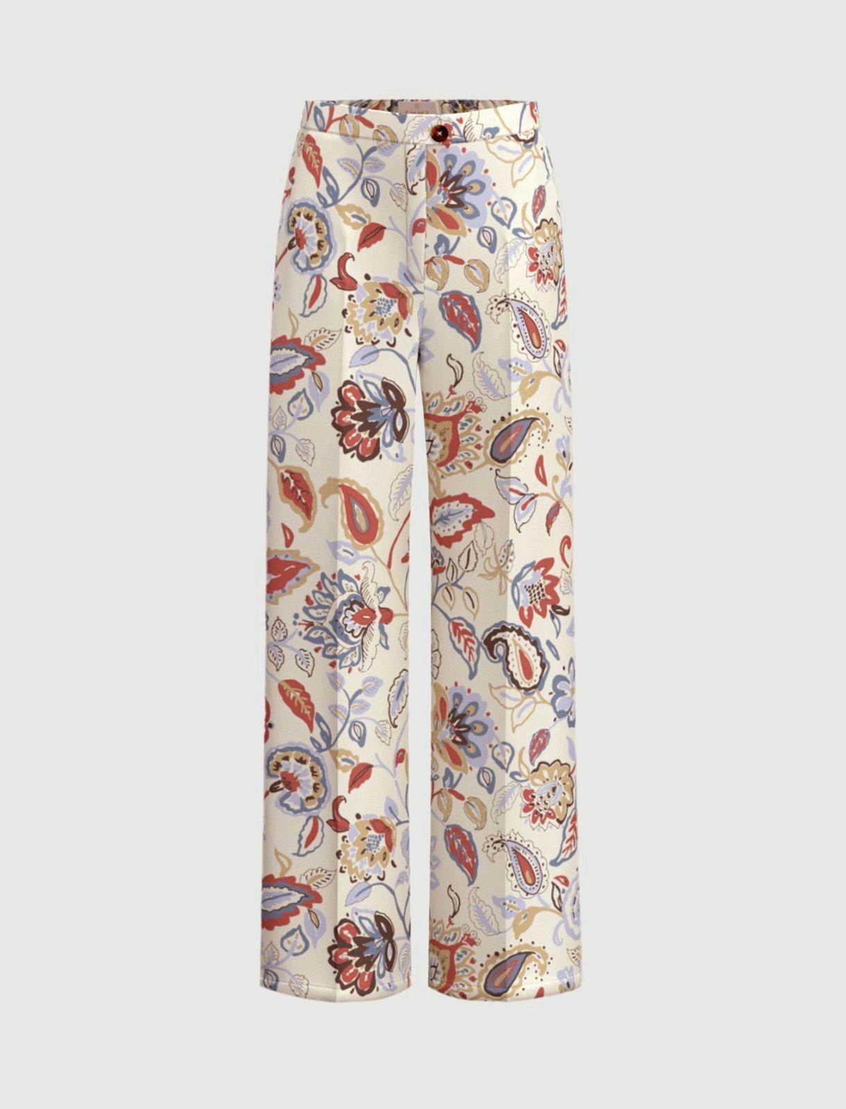 pantalone in twill stampato EMMBAOBAB 001 EMME MARELLA 