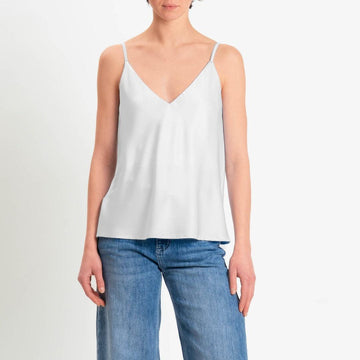 top in satin TAB0329 BIANCO VICOLO 