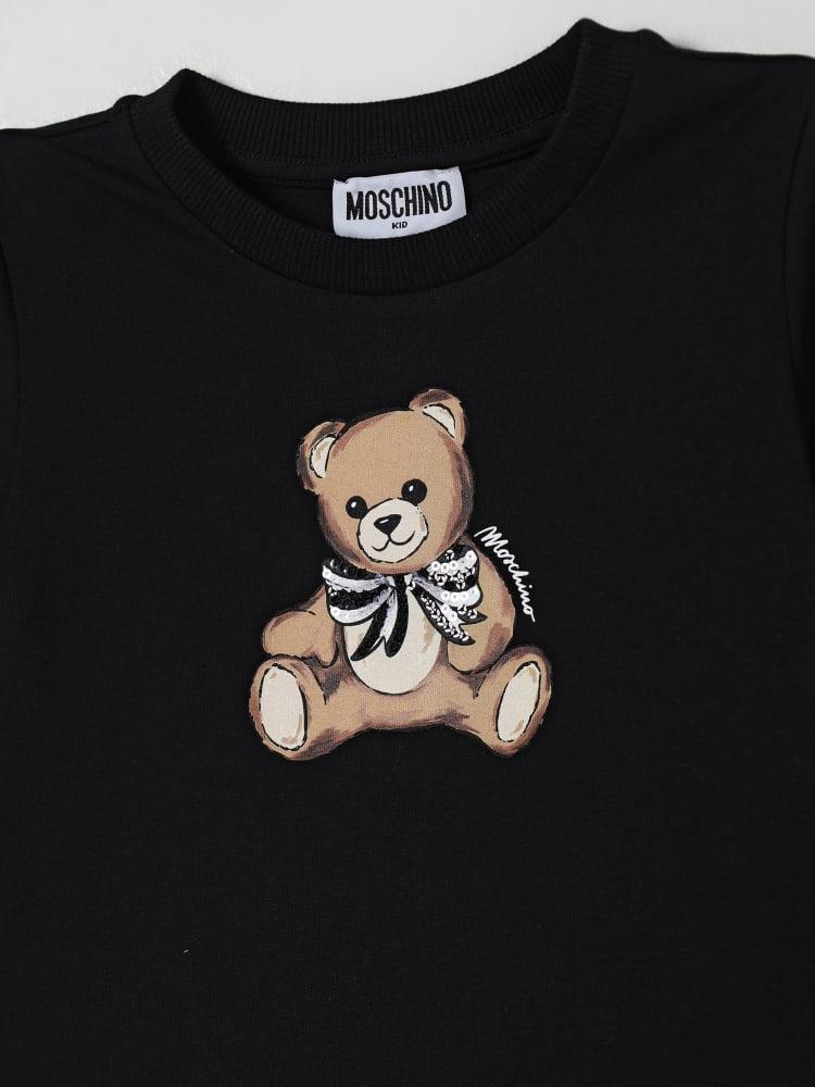 t-shirt teddy HCM06KLBA11 60100 MOSCHINO KIDS 