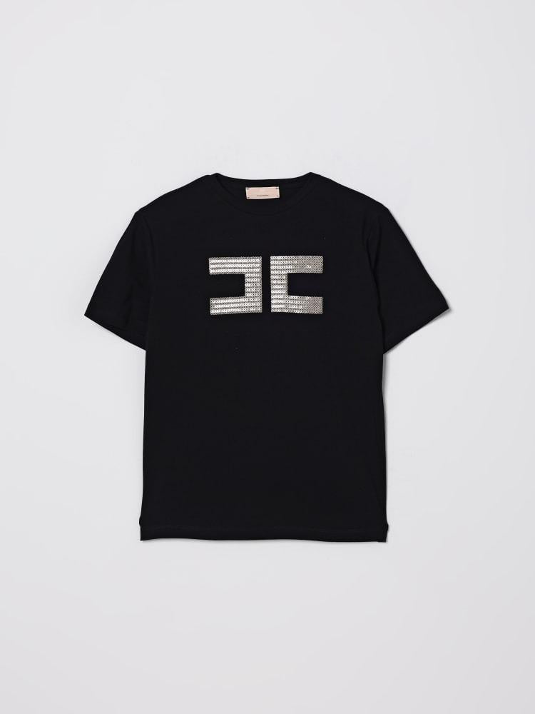 t-shirt con logo EFTS259 JE006 N005 ELISABETTA FRANCHI 