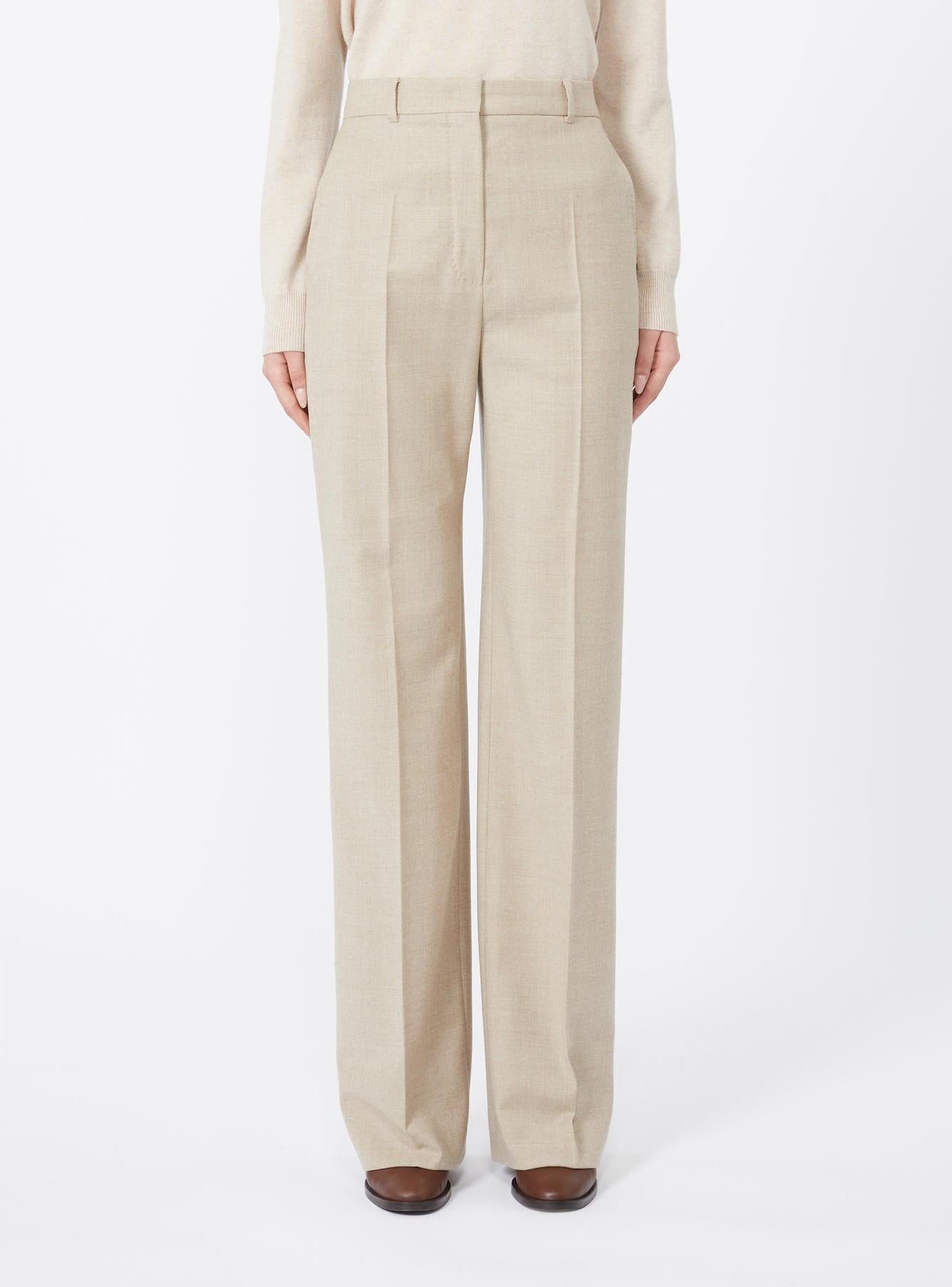 pantalone in flanella stretch LAMBRO 052 MAXMARA STUDIO 
