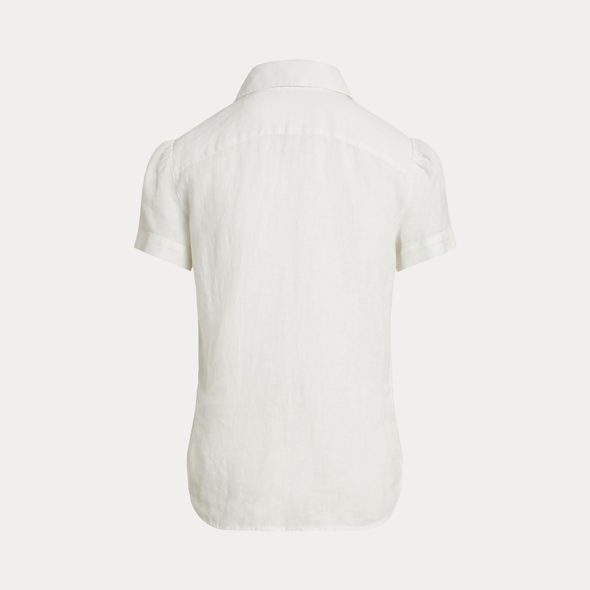 camicia in lino maniche corte 211-973366 505 RALPH LAUREN POLO 