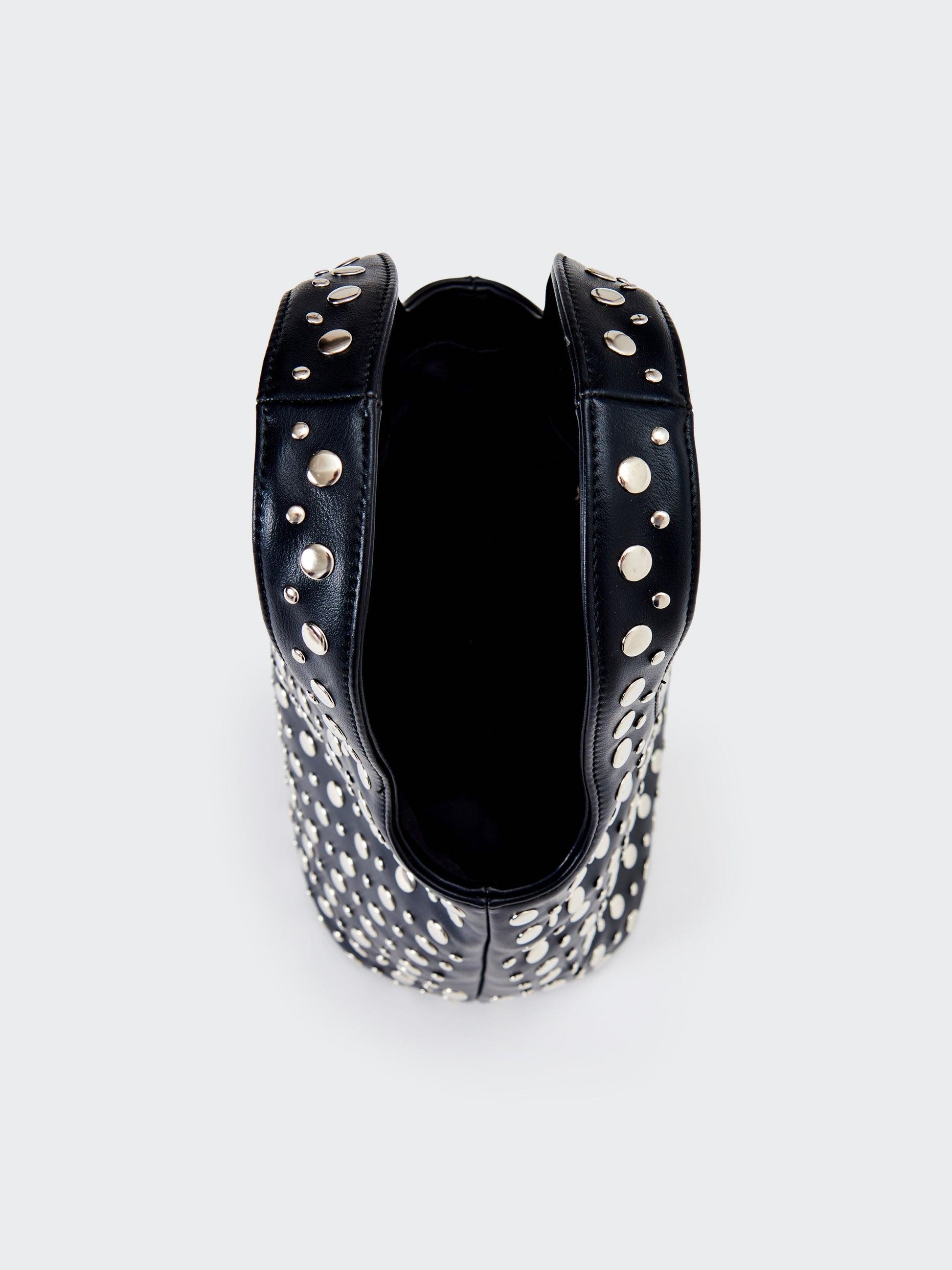 borsa bucky borchie XAB0030 A 99 NERO VICOLO 