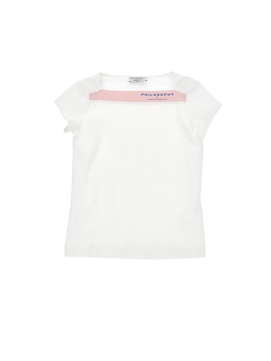 t-shirt con logo I9G608 7032 0190 PHILOSOPHY 