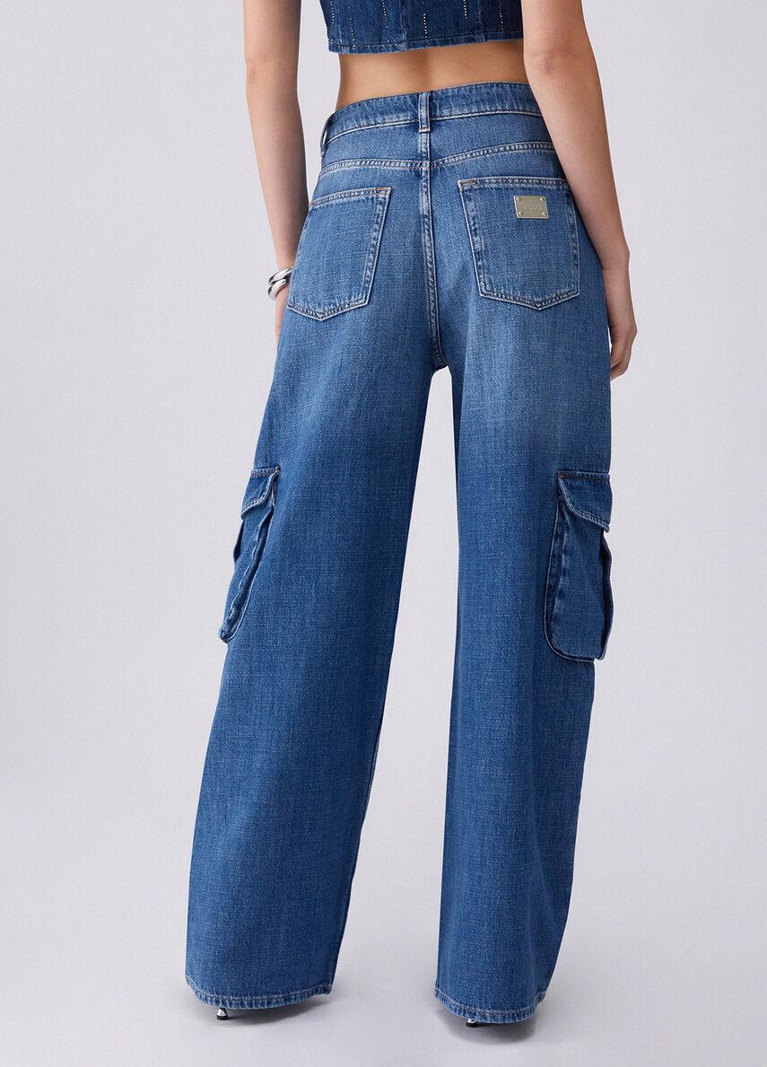 jeans cargo UA6333DS082 79034 LIU JO DENIM 