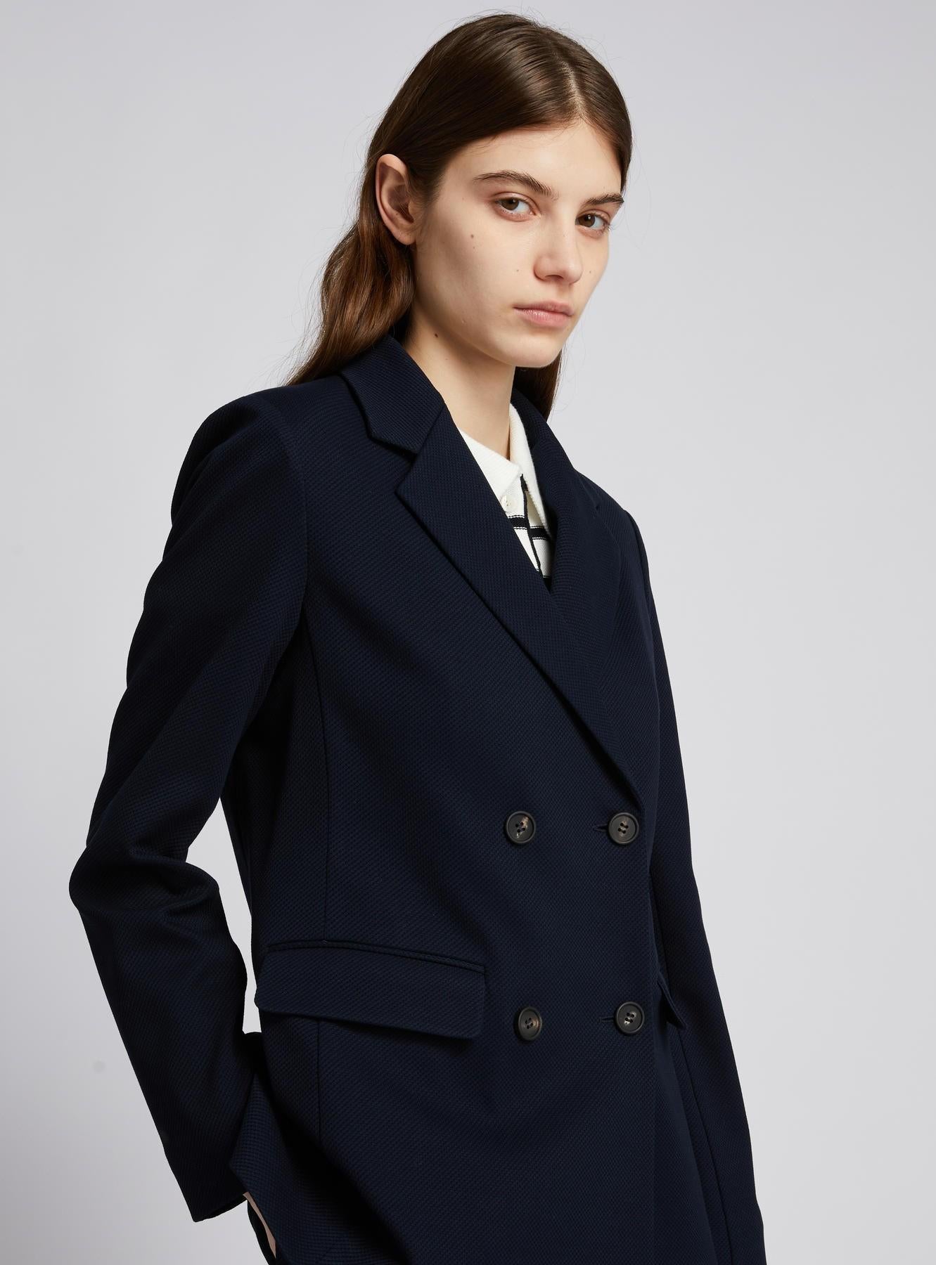 Blazer in jersey piquet di cotone MMLROTONDO 002 MM 