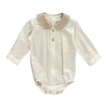camicia body MF3552I PANNA/BEIGE MANUELL&FRANK 