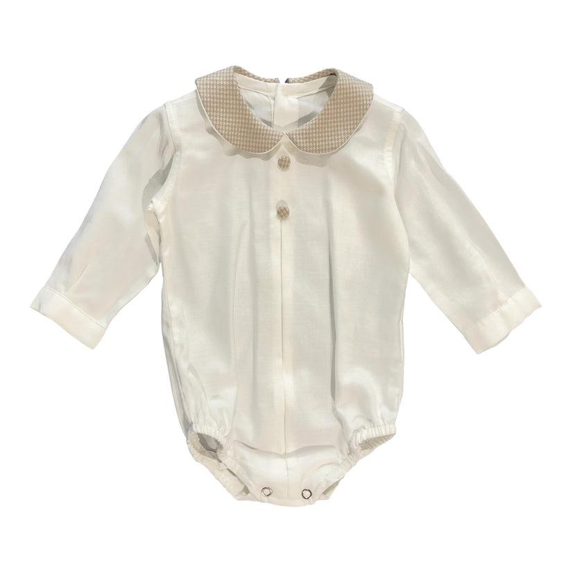 camicia body MF3552I PANNA/BEIGE MANUELL&FRANK 