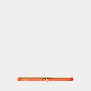 cintura in pelle bicolor 412-891190 001 LAUREN RALPH LAUREN 