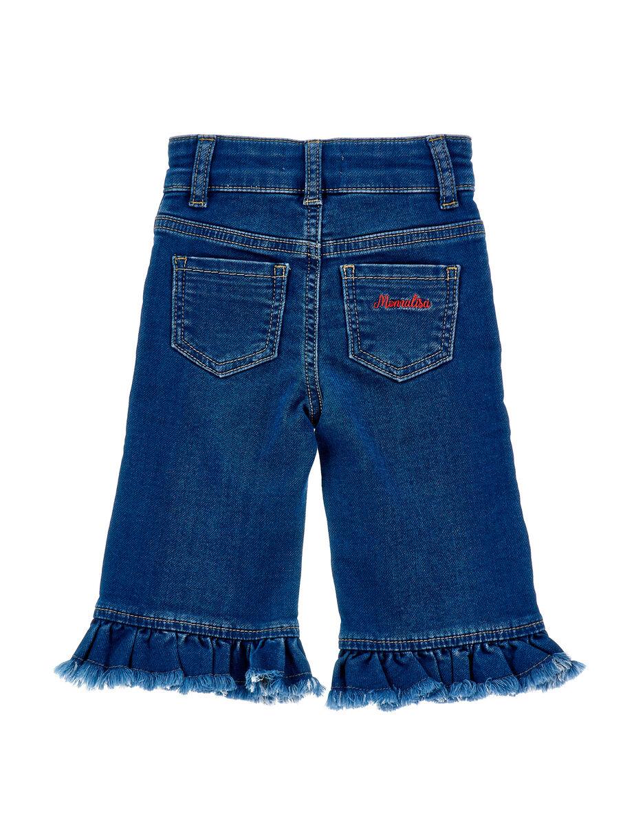 jeans minnie con volant 19F417NP 6043 0055 MONNALISA 