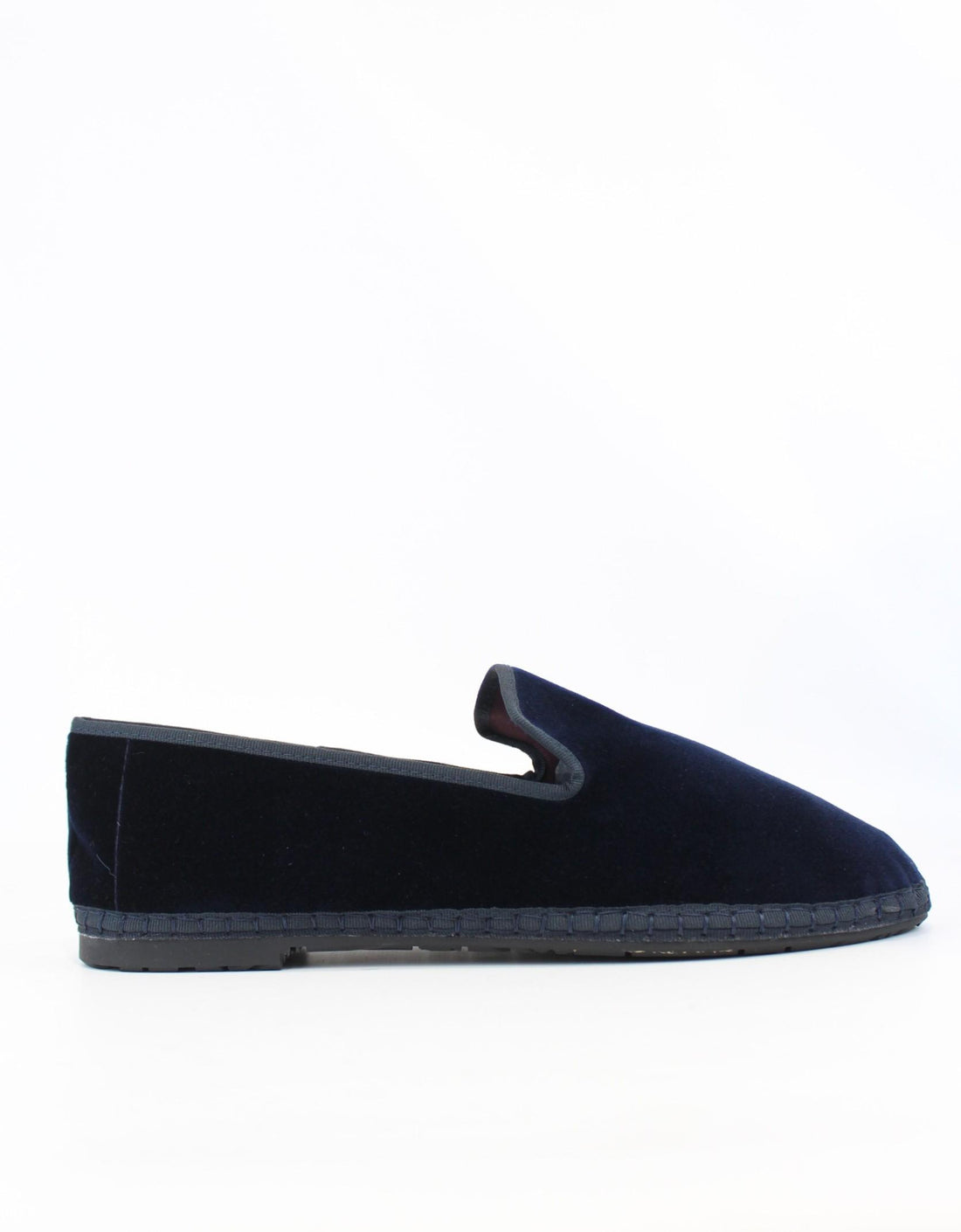 scarpa bassa in velluto blu RIPLEY NAVY FLABELUS 