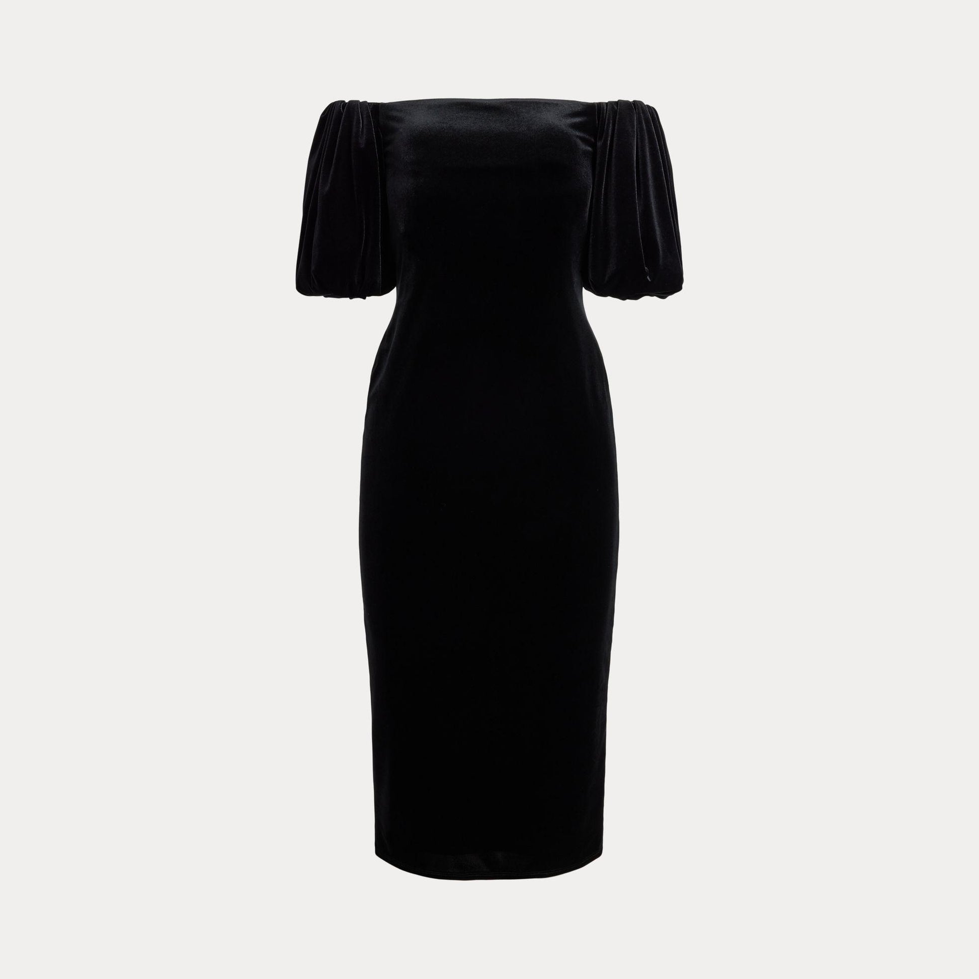 abito con maniche a bolla 253-P03431 001 LAUREN RALPH LAUREN 