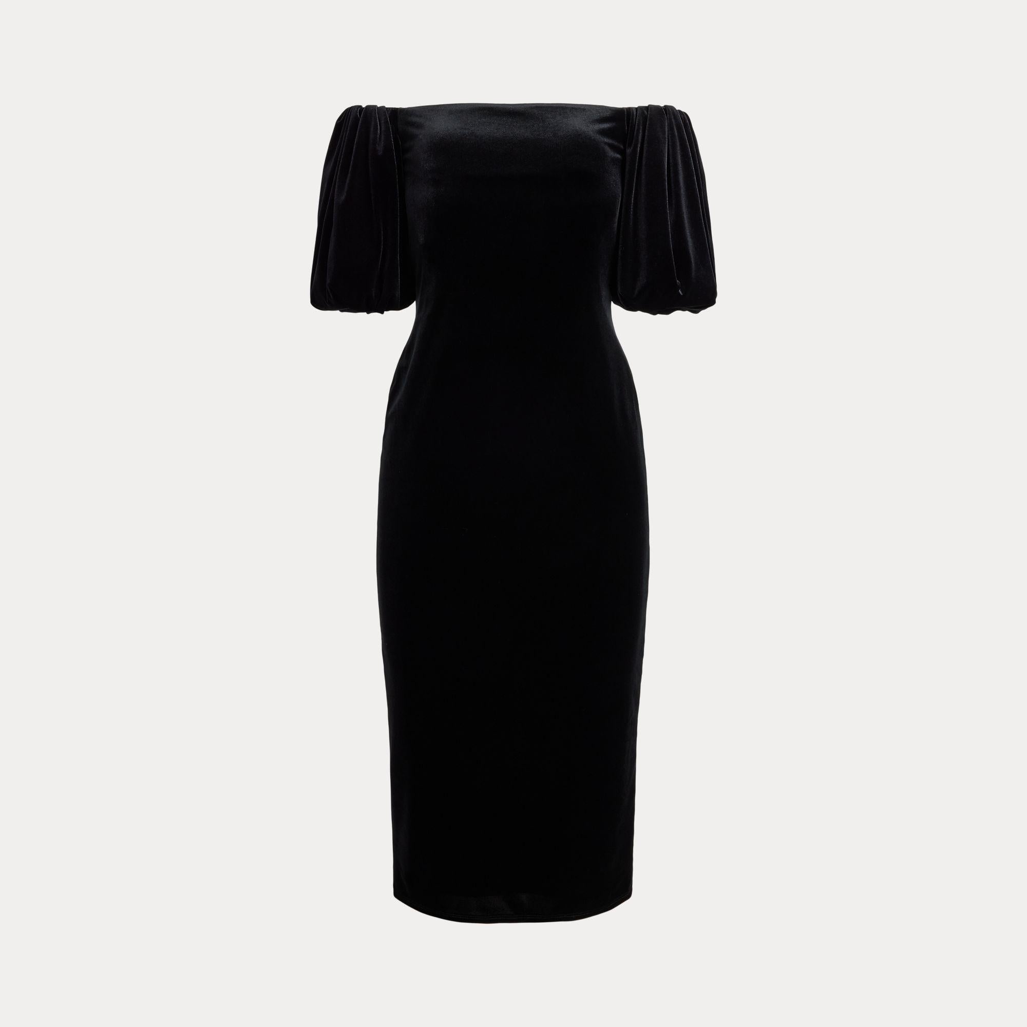 abito con maniche a bolla 253-P03431 001 LAUREN RALPH LAUREN 