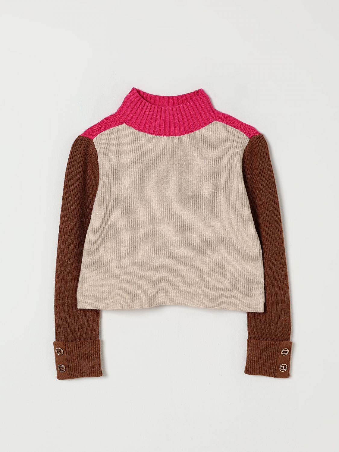 maglia lupetto multicolor 252GJ3060 12734 TWINSET GIRL 