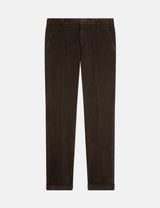 DONDUP pantalone gaubert slim Marrone