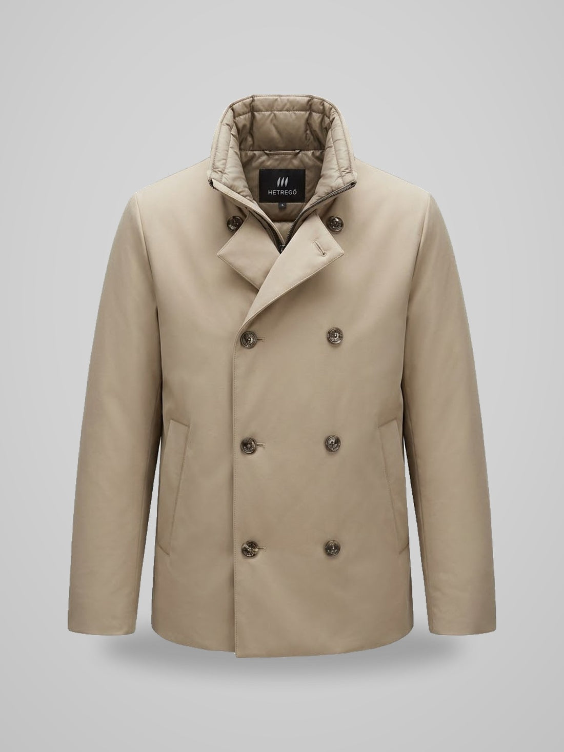 cappotto imbottito doppiopetto