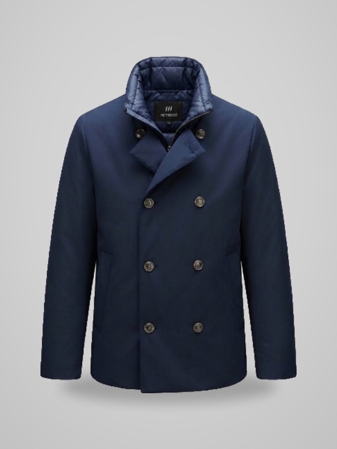 cappotto imbottito doppiopetto