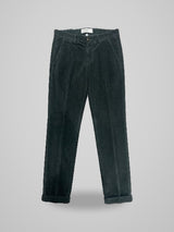 BRIGLIA pantalone in velluto briglia Militare