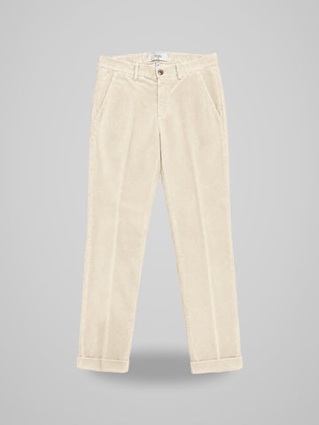 pantalone in velluto briglia