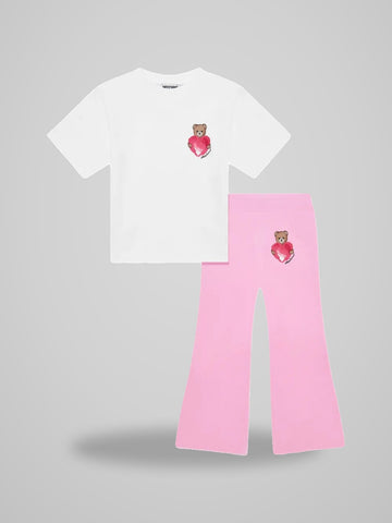 tuta con pantalone e maglietta