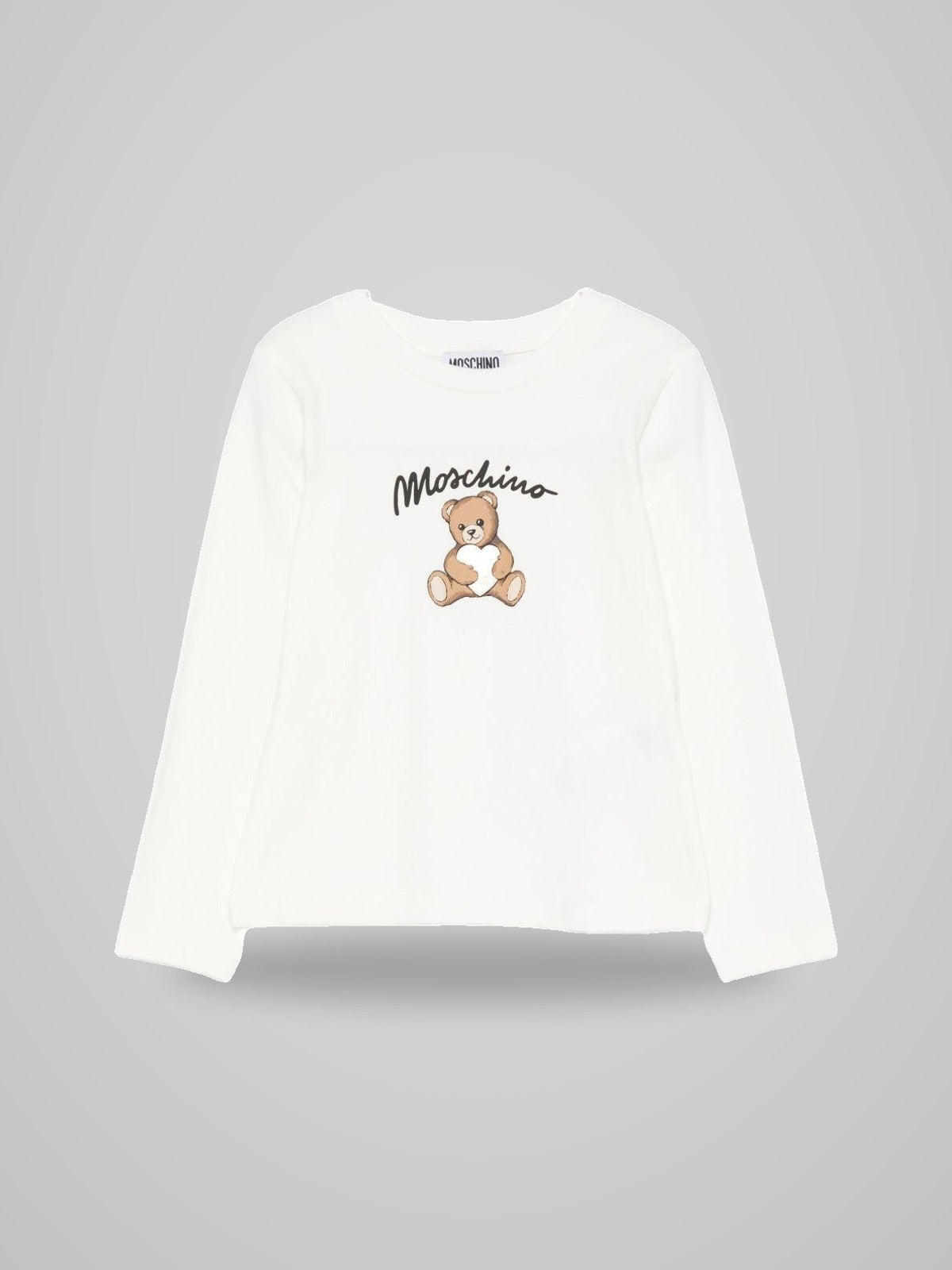 t-shirt maniche lunghe orsetto