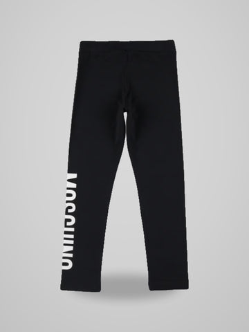 Leggins con banda logata