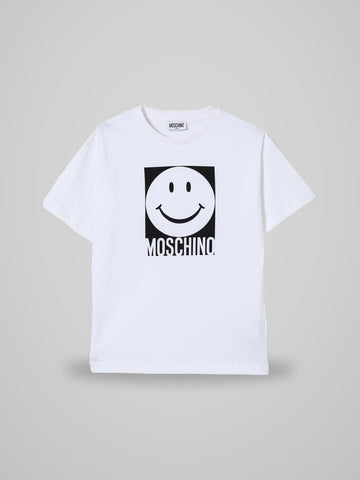 t-shirt logo smile