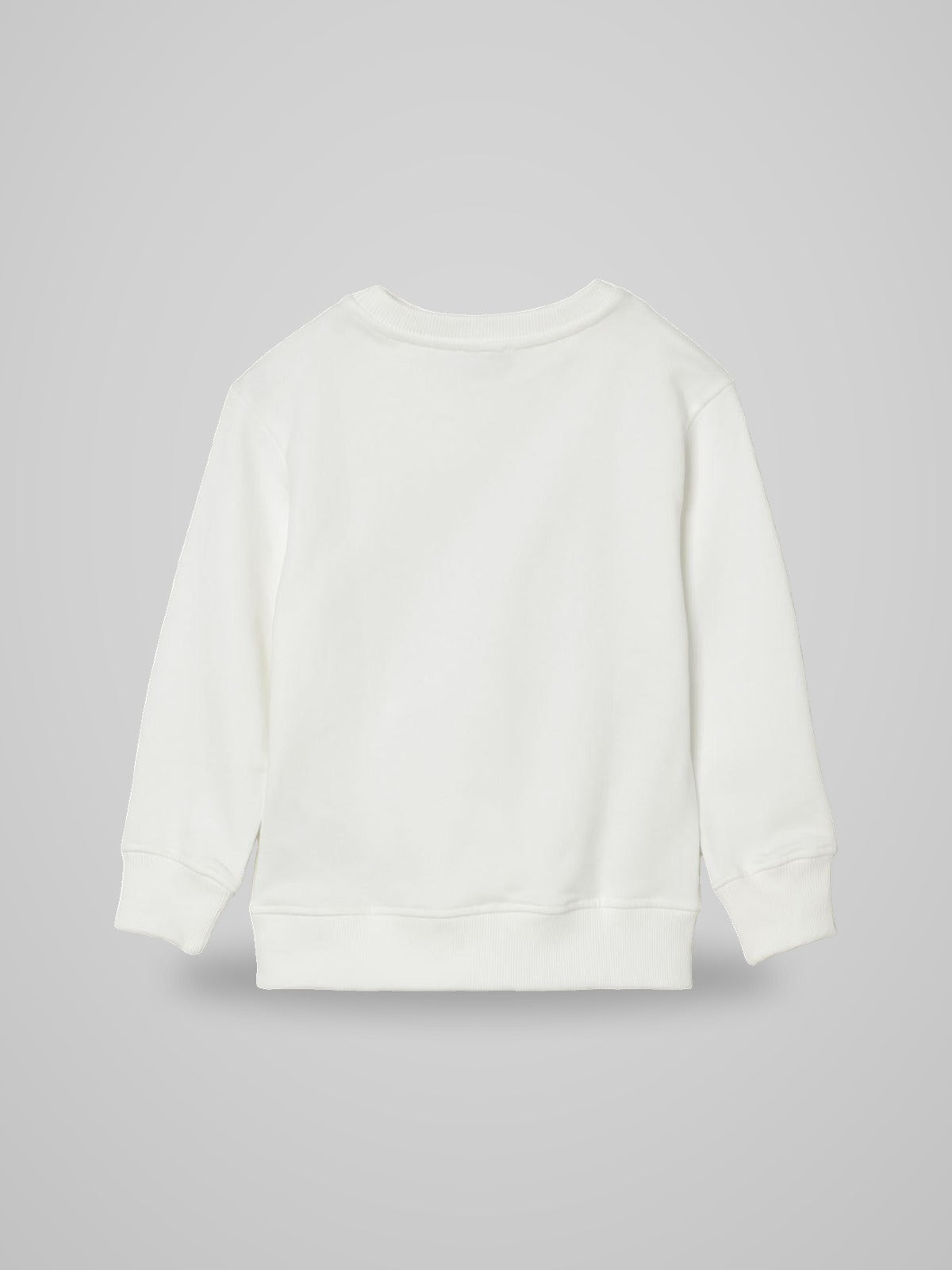 maglia scacchi e stampa HUF099LCA15 10063 MOSCHINO KIDS 