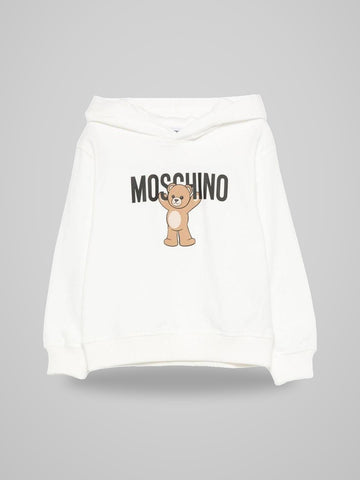 felpa con cappuccio e teddy