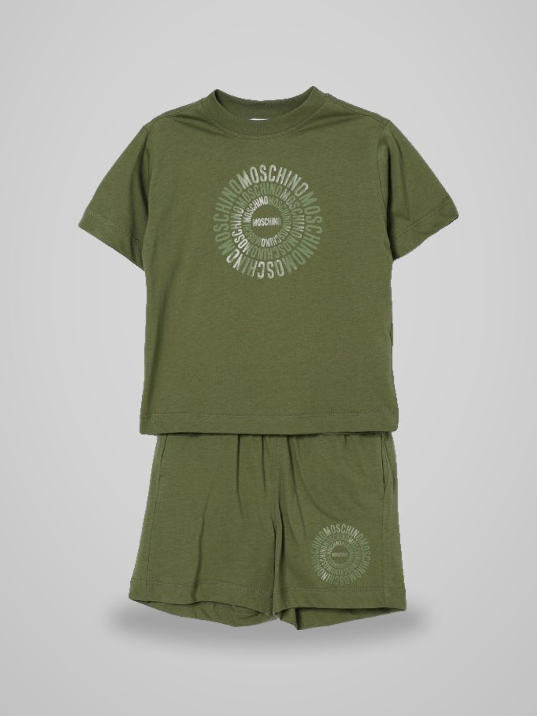completo due pezzi con logo