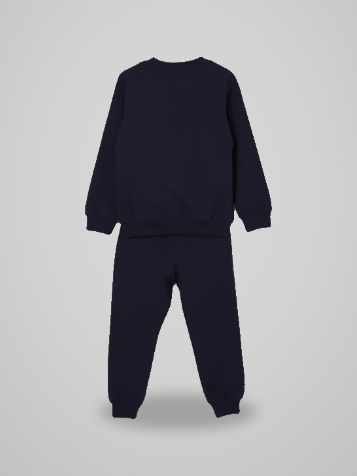 tuta con logo moschino HUK04ELDA21 40016 MOSCHINO KIDS 
