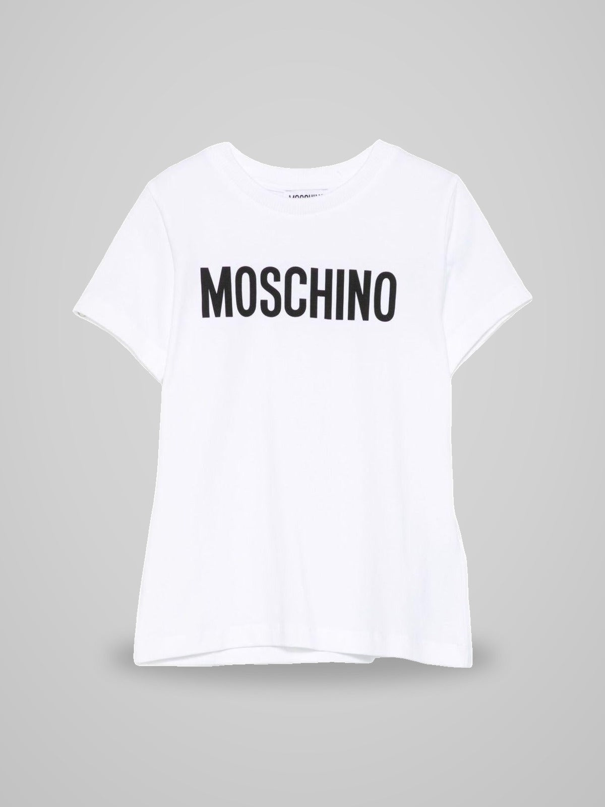 t-shirt con logo in contrasto
